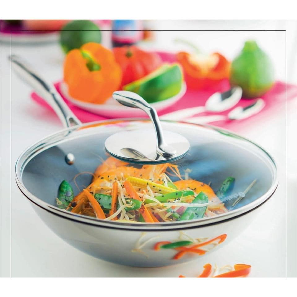 Chảo tupperware T Chef Series Wok Pan 24cm