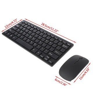 Combo Phím Chuột Không Dây mini GKM901