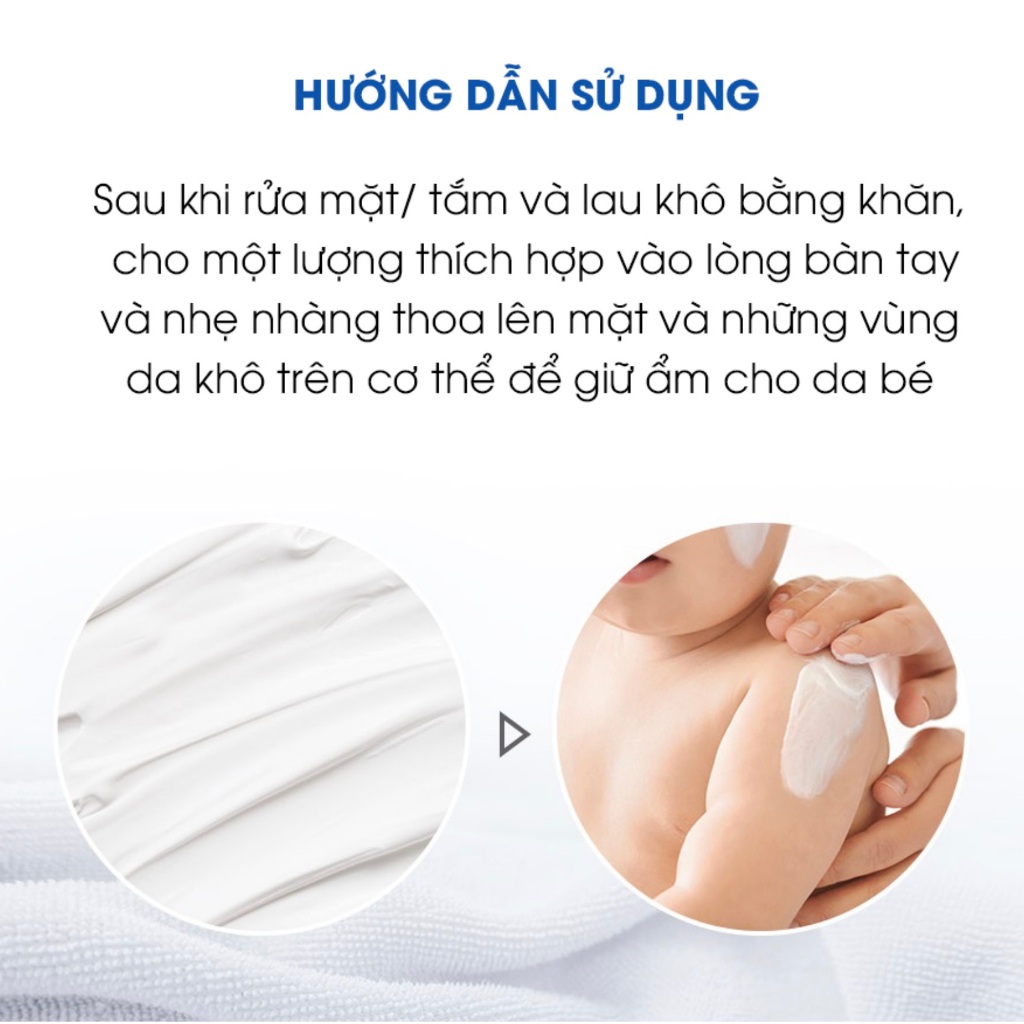 Kem dưỡng ẩm chuyên biệt cho bé viêm da cơ địa, chàm sữa Atono2 Oxygen Cream hữu cơ 160g  Made in Korea