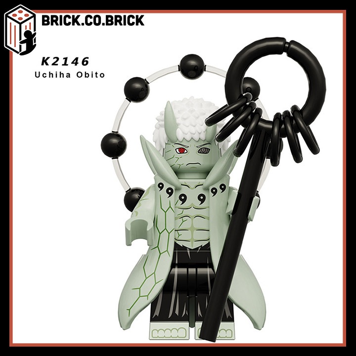 Naruto Obito Lục Đạo Đồ chơi Lắp ráp Minifigures Nhân vật Naruto Làng Lá Mô hình Kakasi Obito Lục Đạo Madara Minato