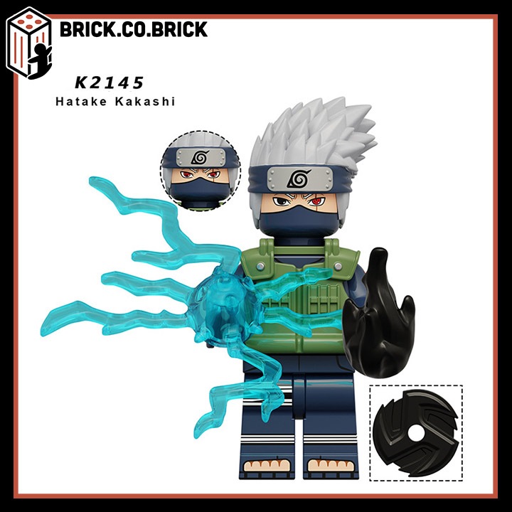 Naruto Obito Lục Đạo Đồ chơi Lắp ráp Minifigures Nhân vật Naruto Làng Lá Mô hình Kakasi Obito Lục Đạo Madara Minato