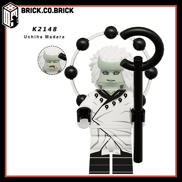 Naruto Obito Lục Đạo Đồ chơi Lắp ráp Minifigures Nhân vật Naruto Làng Lá Mô hình Kakasi Obito Lục Đạo Madara Minato