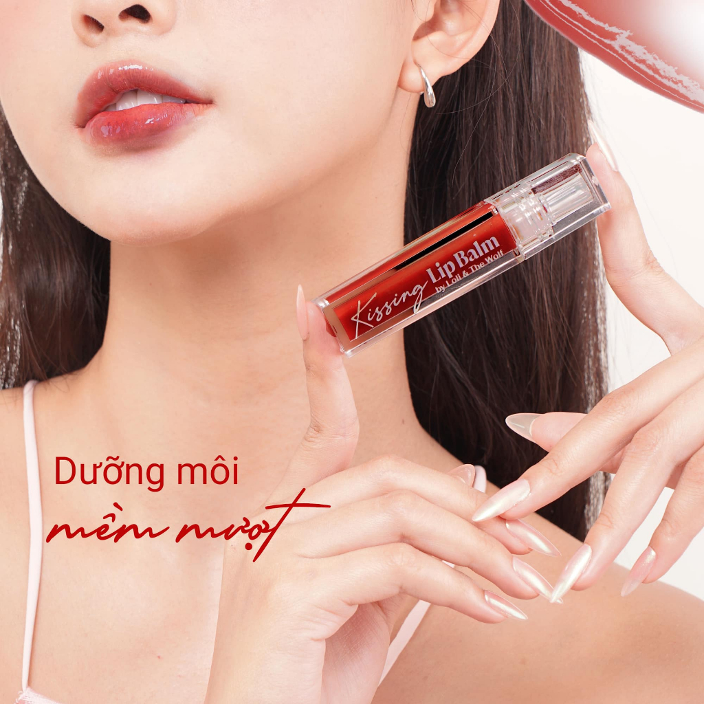 Son Dưỡng Hôn Kissing Lip Balm Loli & The Wolf Mềm Môi Hương Dưa Hấu 5ml