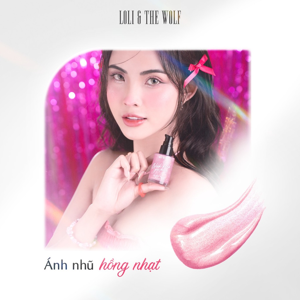 Gel Nhũ Kim Tuyến Loli & The Wolf Lấp Lánh Hương Nước Hoa - Blink Blink Perfume Hương Thơm Ngọt Ngào Lôi Cuốn 30ml