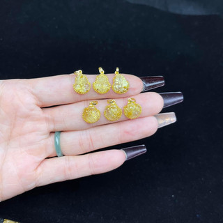 mặt Tỳ hưu - hồ ly mini tóc vàng VIP bọc vàng