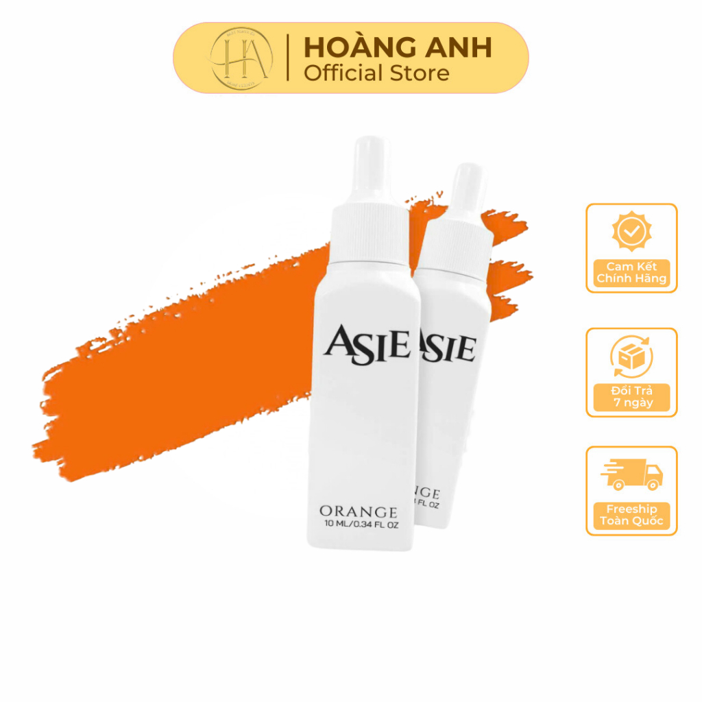 Mực Asie Mini 3,3ml , Fullsize 10ml phun xăm môi đẹp