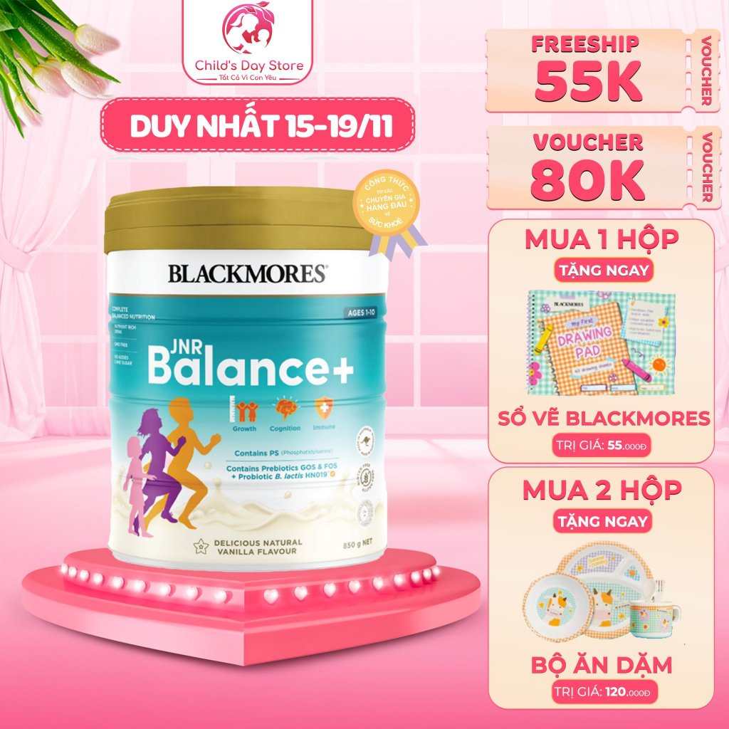 Sữa Blackmores Úc tem Liên Phong đủ số 1,2,3 900g - Childs_Day