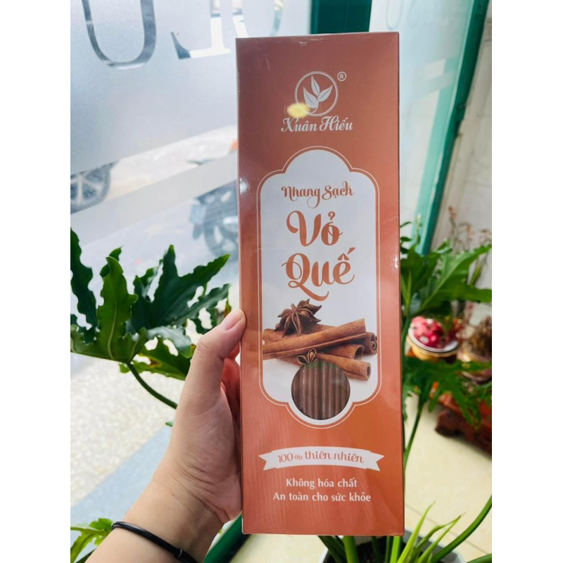Nhang sạch Thảo Mộc 100% Vỏ Quế Thơm Xuân Hiếu