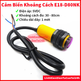 Cảm biến khoảng cách khung đỡ cảm biến khoảng cách 3-80cm e18-d80nk