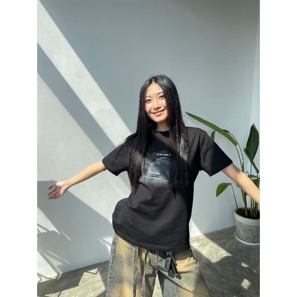 Áo Thun Unisex Form Overfit STARGAZING CAR TSG 100% Cotton - Local Brand Chính Hãng