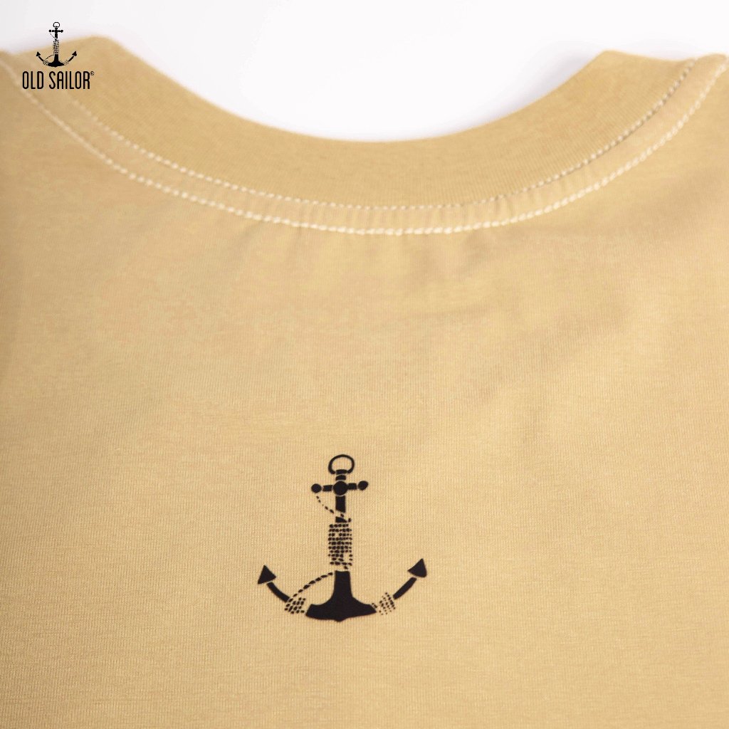 Áo thun họa tiết Palm Old Sailor - 26020 - Big Size Upto 5XL