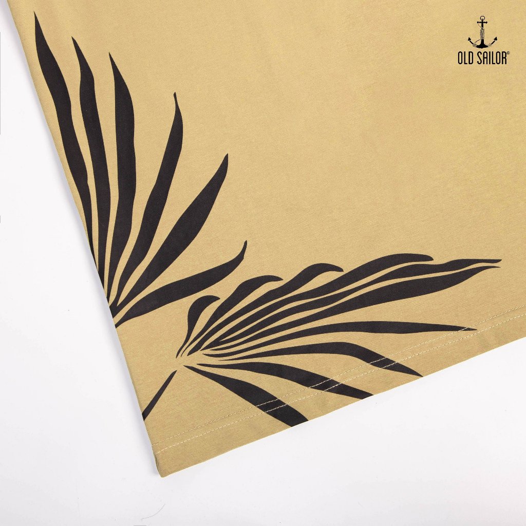 Áo thun họa tiết Palm Old Sailor - 26020 - Big Size Upto 5XL