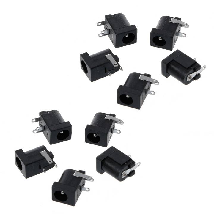 Jack Nguồn DC Cái 5.5x2.1mm và 3.5x1.3mm