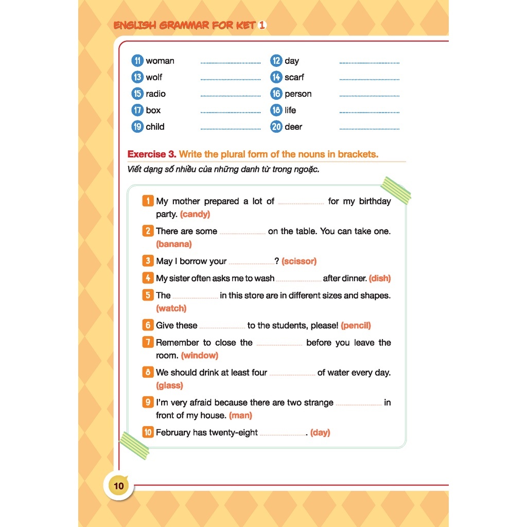 Sách - English grammar for ket tập 1