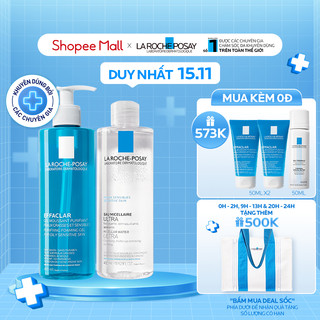 Bộ sản phẩm làm sạch da toàn diện La RochePosay