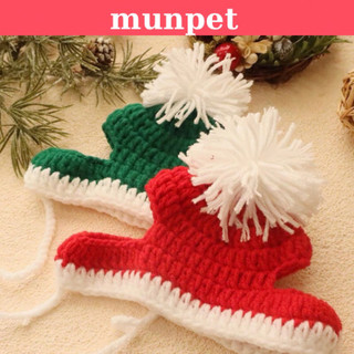 Mũ len Noel, Tết cho thú cưng, nón len cho cún mèo Munpet