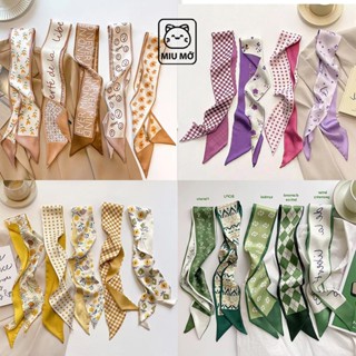 [MẪU MỚI] Khăn Quấn Túi Xách, Khăn Quàng Cổ, Buộc Tóc Đa Năng, Vải Satin Đường May Tinh Tế, Đẹp Mắt