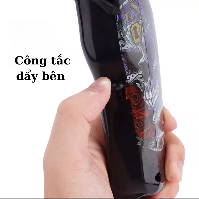 Tông Đơ, Tăng Đơ Cắt Tóc Có Dây Kemei KM-735, Salon, Máy Hớt Tóc Gia Đình, Trẻ Em, Chuyên Nghiệp Bảo Hành 5 Năm