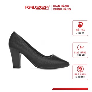Kaleea - Giày Cao Gót Nữ Cao Gót Mũi Nhọn Gót Vát Đế Cao 8p - K403