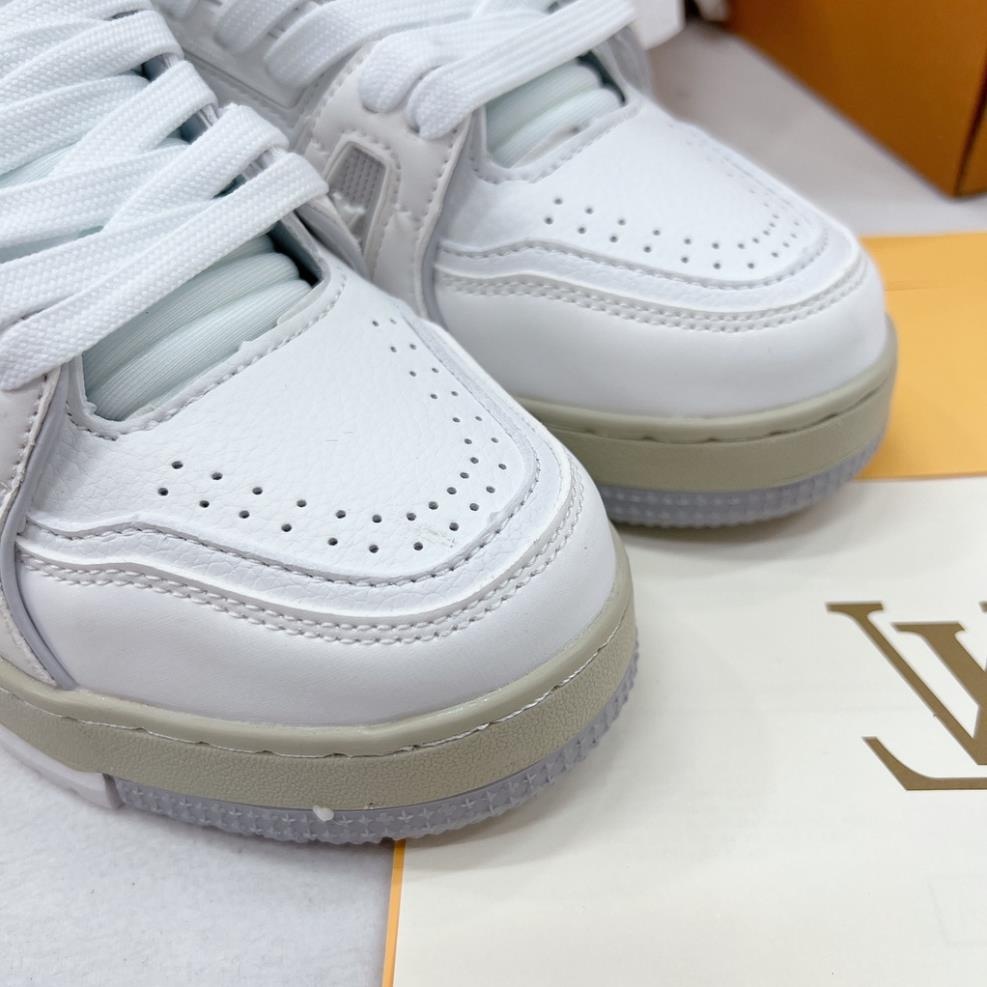 Giày LV Trainer 54 trắng, giầy thể thao sneaker louis vuitton 54 white da cao cấp phong cách trẻ trung FullBoxBill