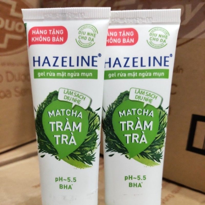 Sữa rửa mặt hazeline 40g