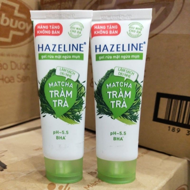 Sữa rửa mặt hazeline 40g