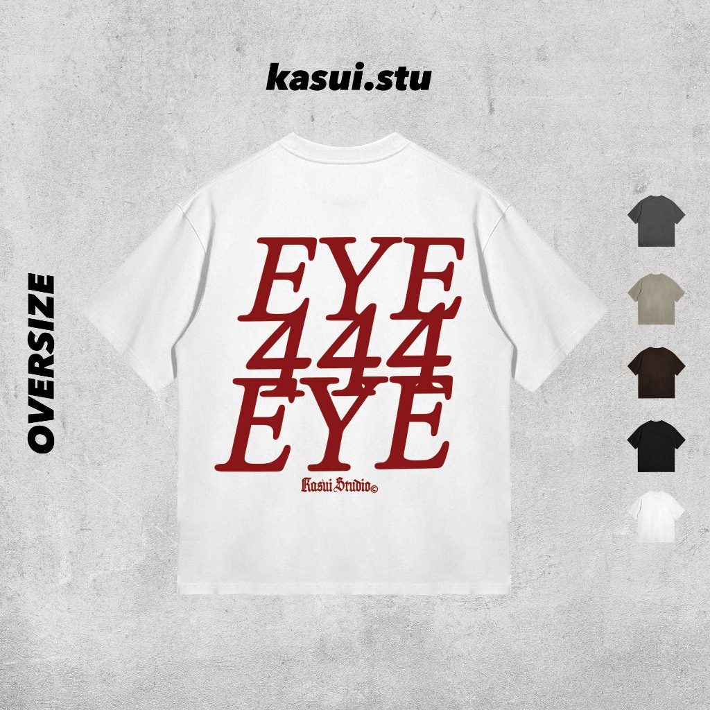 Áo Thun Oversize 250GSM EYE4EYE l KASUI l Oversize Cotton 100% 5 Màu
