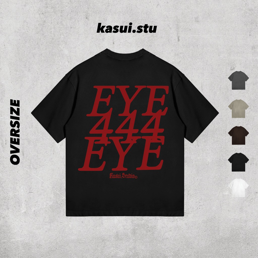 Áo Thun Oversize 250GSM EYE4EYE l KASUI l Oversize Cotton 100% 5 Màu
