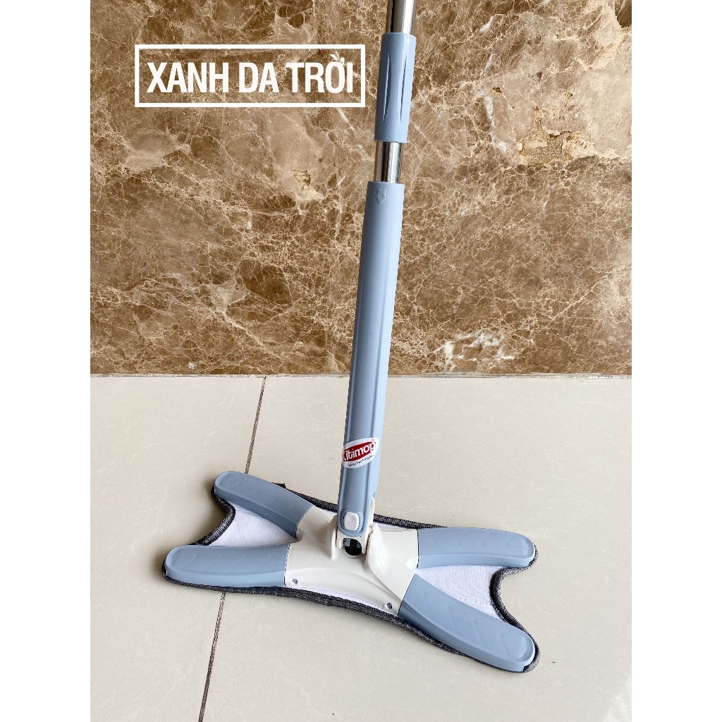 Cây Lau, Chổi Lau Nhà Tự Vắt Chữ X, Tam Giác Thông Minh Xoay 360 Độ - Lau Sàn, Lau Kính, Lau Trần Nhà Thông Minh Tự Vắt