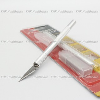 COMBO Dao cán tròn kèm 100 lưỡi dao khắc chạm trổ đa năng