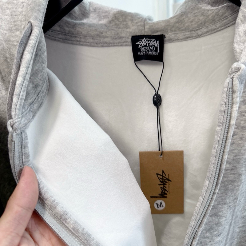 ⚡️ - Áo Hoodie Stussy World Tour Black/Grey Zip Hoodie , Áo hoodie Stussy unisex