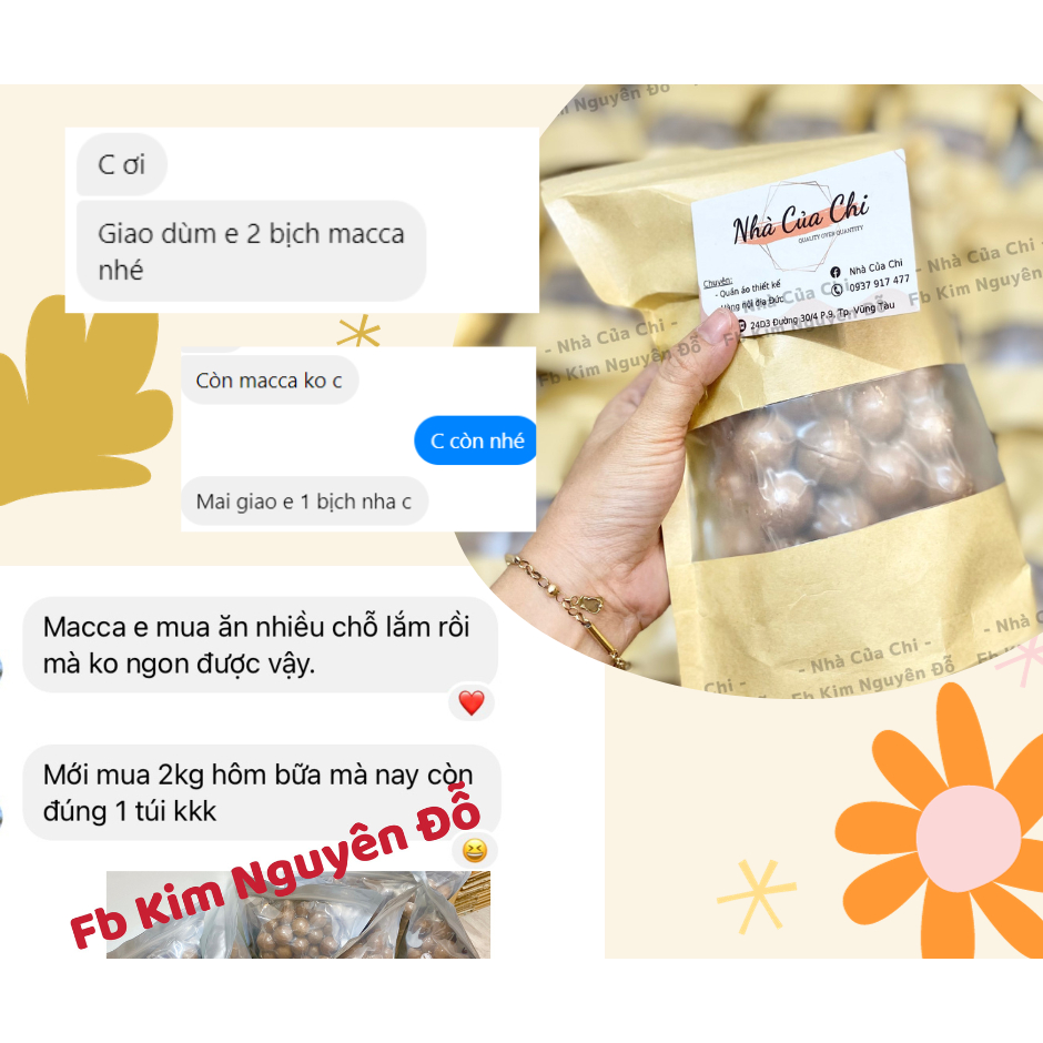 Hạt Macca hữu cơ Gia Lai - hạt bùi rất ngon