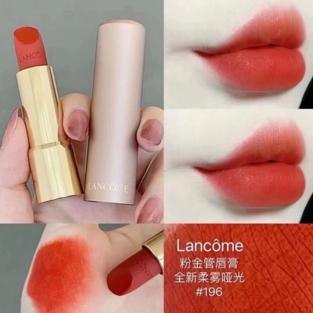 Son Lancom 169 Love Rendez-Vous, Son Lancom chính hãng màu đỏ cam full Size