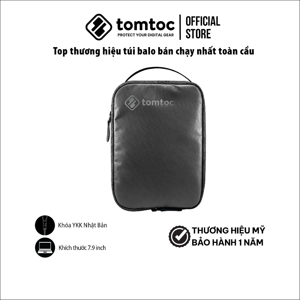 Túi đựng phụ kiện TOMTOC (USA) Electronic Organizer cho iPad Mini/ Tablet 7.9 inch