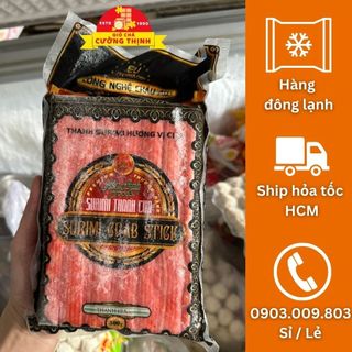 Thanh cua Surimi 14 thanh dài 500g thả lẩu xiên que