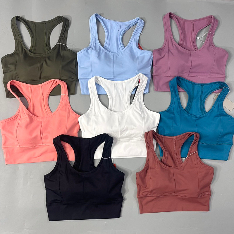 Áo Bra Thể Thao Tập Gym Yoga Nữ Vải Thun Co Dãn 4 Chiều CT1, Có Size Lớn