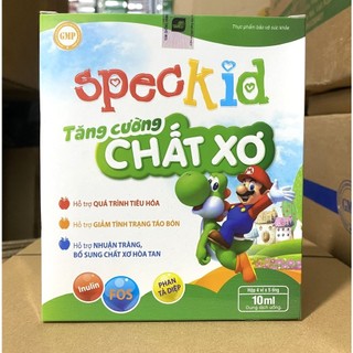 Speckid Tăng cường chất sơ giảm tình trạng táo bón, bé bị tiêu chảy, đầy bụng, khó tiêu, rối loại hệ vi sinh