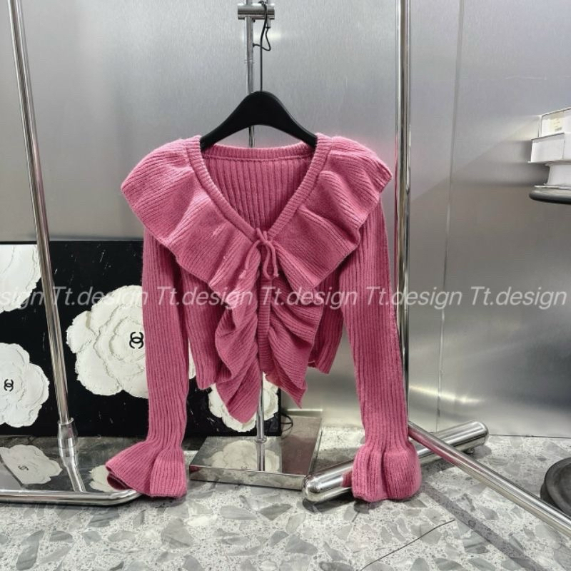 Áo Len Bèo Tay Loe Hàng Quảng Châu Loại 1