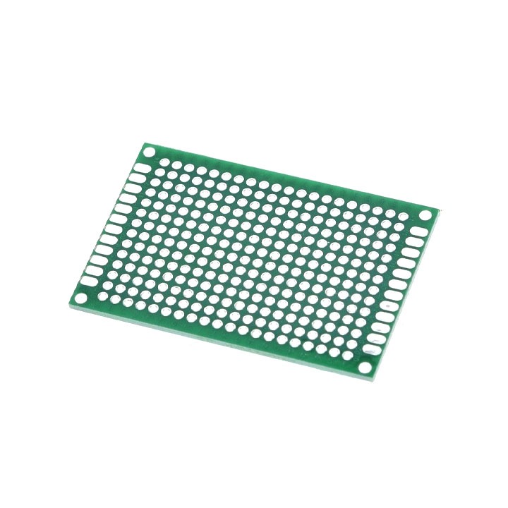 PCB Đục Lỗ 2 Mặt Phủ Xanh Loại Tốt