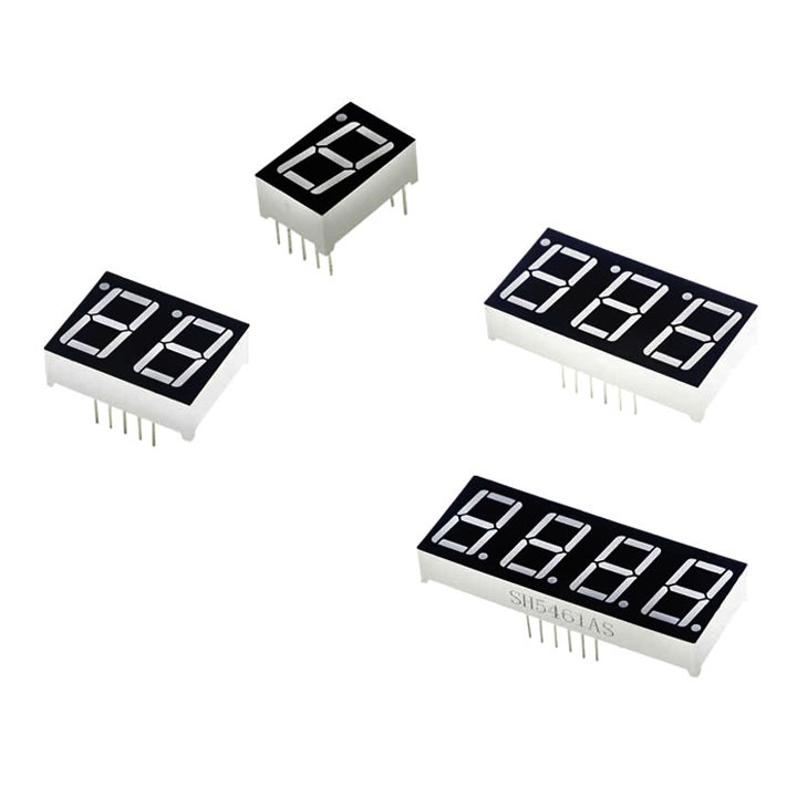 LED 7 Thanh 2 Số 0.36inch Anot Chung - Sáng Đỏ