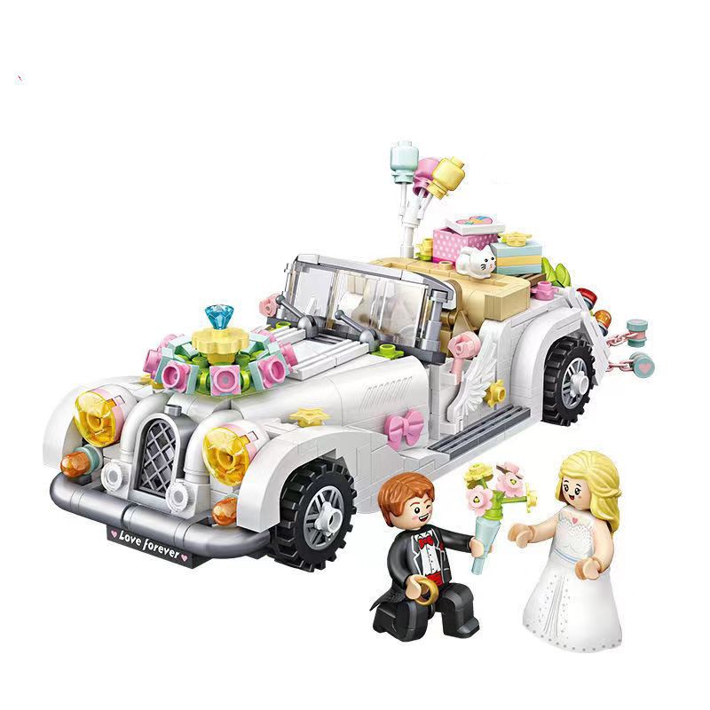 Đồ chơi khối xây dựng mô hình lắp ráp nhà Quà tặng giáo dục trẻ em sáng tạo Giáng sinh lego DIY