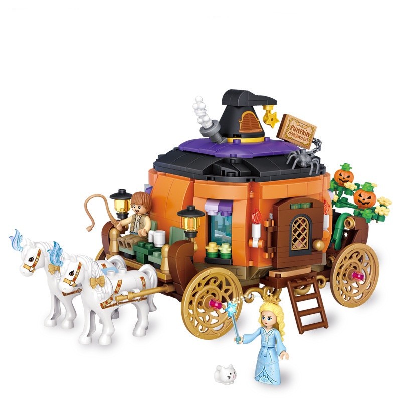 Đồ chơi khối xây dựng mô hình lắp ráp nhà Quà tặng giáo dục trẻ em sáng tạo Giáng sinh lego DIY