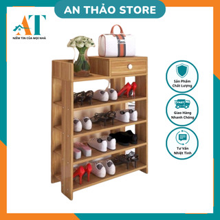 Kệ để dầy dép 5 tầng bằng gỗ cao cấp