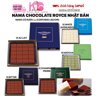 NAMA CHOCOLATE ROYCE CONTAINS LIQUOR NHẬT BẢN