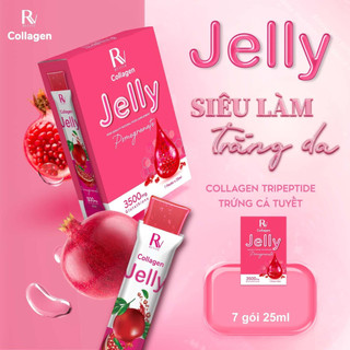 Thạch lựu collagen Jelly Thụy Sĩ trắng da toàn thân