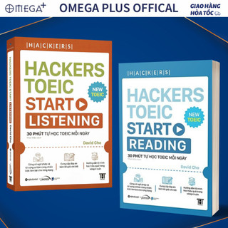 Combo Hackers TOEIC: Hackers Toeic Start Listening + Hackers Toeic Start Reading