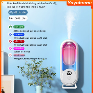 Máy khuếch tán hương thơm tự động - máy xịt nước hoa khử mùi nước hoa gia đình máy khuếch tán hương thơm
