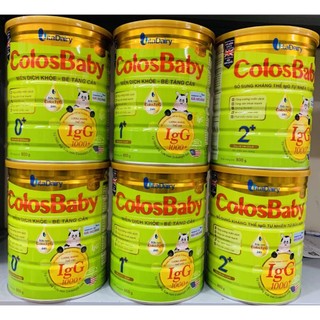 Sữa bột colosbaby gold 0+, 1+, 2+ hộp 800g