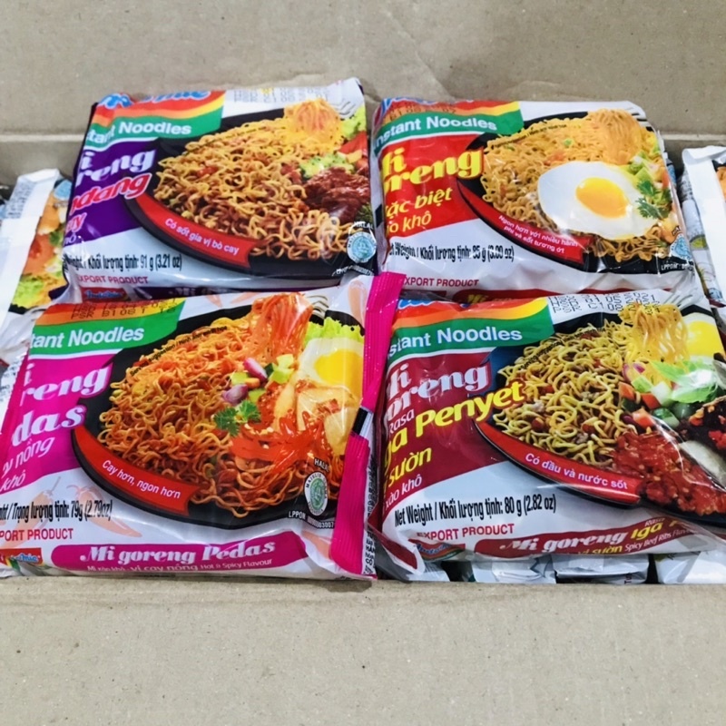 Mỳ trộn Indomie siêu tiện lợi, thơm ngon đầy đủ vị