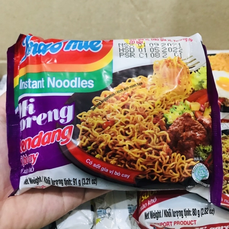 Mỳ trộn Indomie siêu tiện lợi, thơm ngon đầy đủ vị